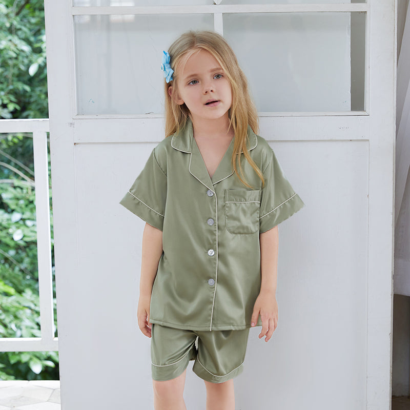 Willow Green Children's Pyjama Set