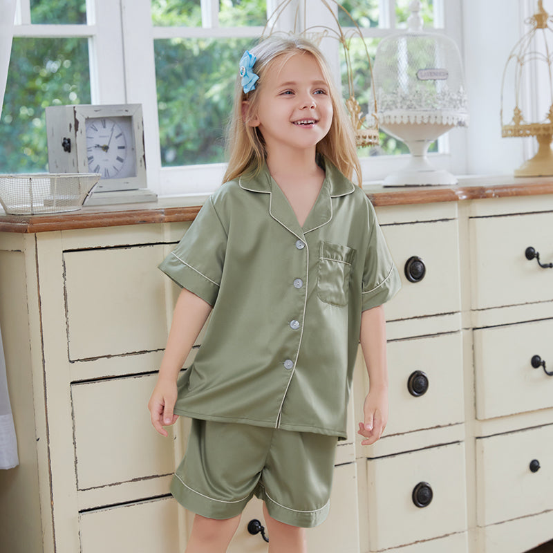 Willow Green Children's Pyjama Set