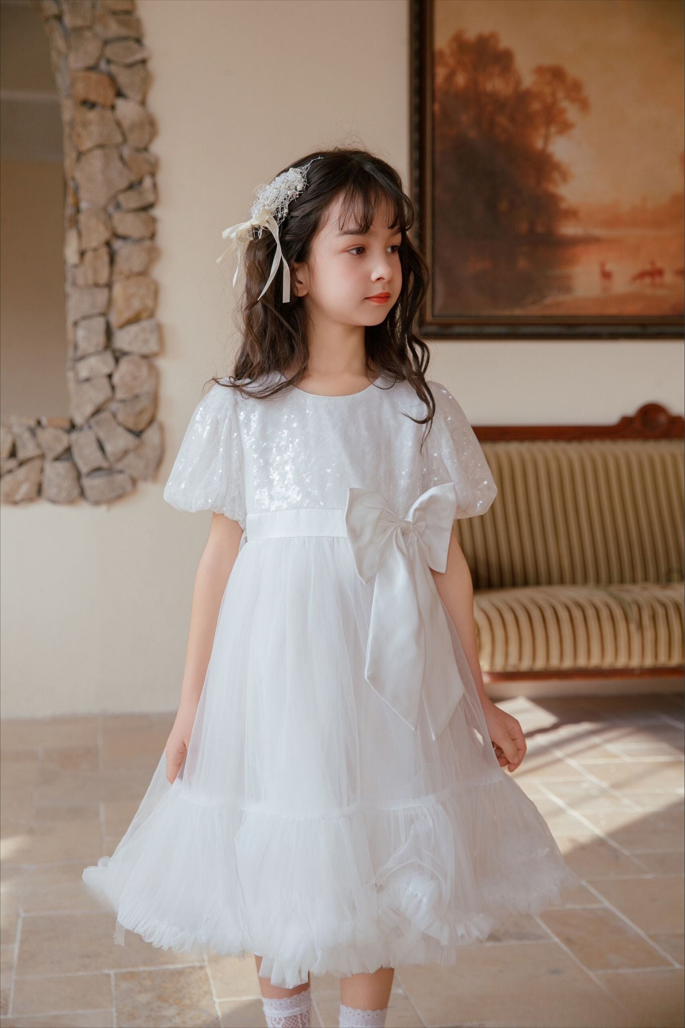 Ribbon Rue Dress