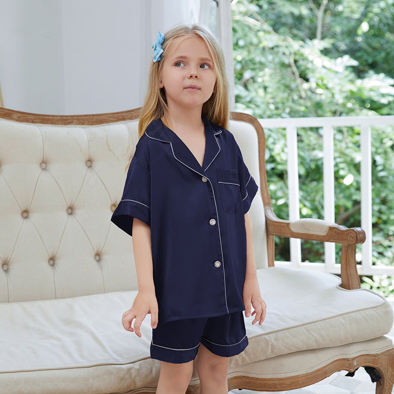 Navy Blue Children's Pyjama Set