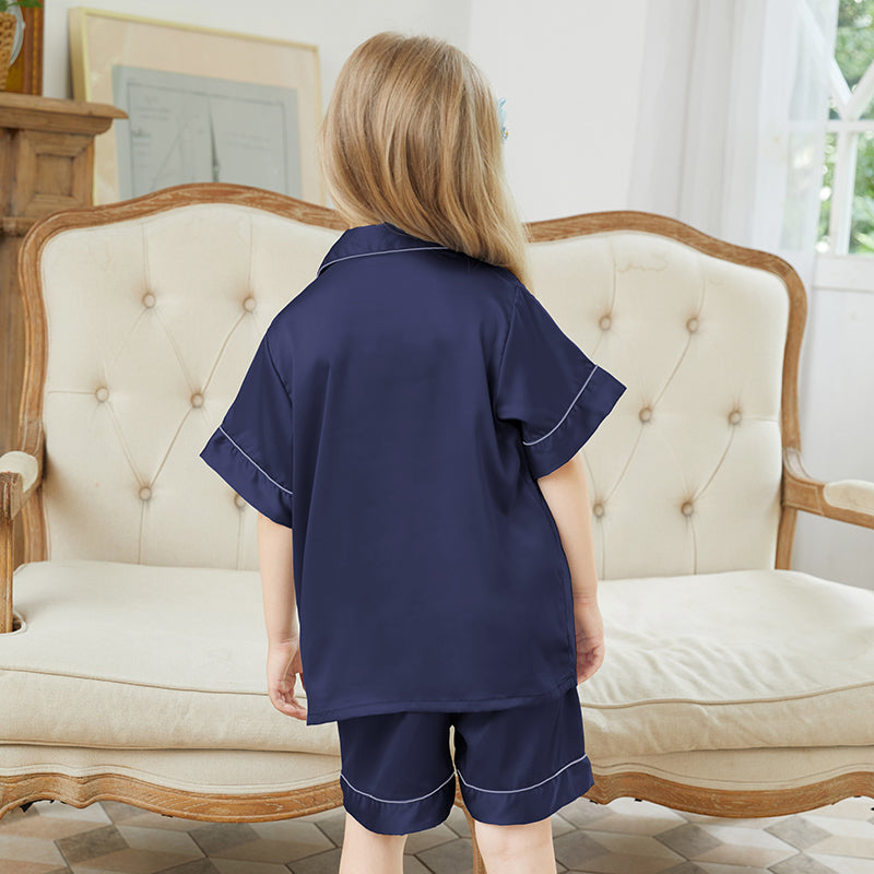 Navy Blue Children's Pyjama Set